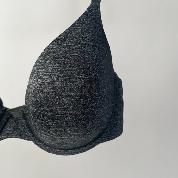 Victoria's Secret Uplift Semi Demi Bra, Charcoal Grey, Size 34C - Picture 3 of 8